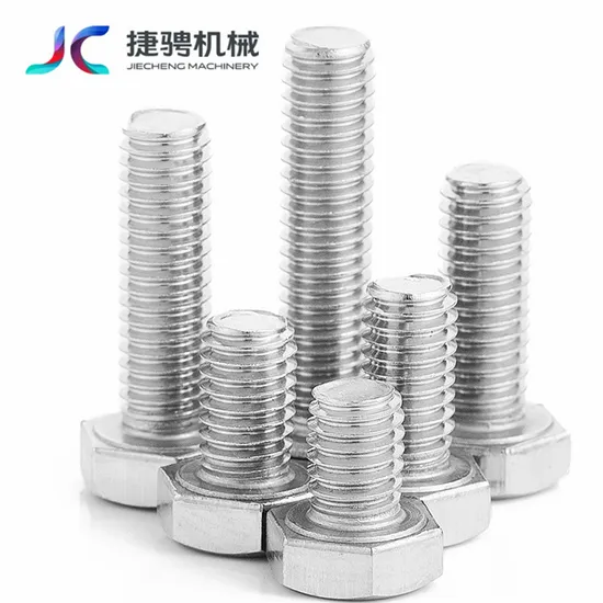 Duplex Stainless Steel2507 Hex Bolt and Nuts Machining Bolts Customized Stainless Bolt 