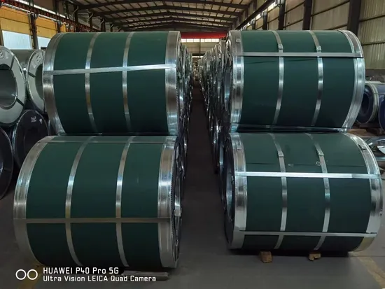 PPGI Gi White Color Code 9016 Prepainted Galvanized Steel Coil 0.4mm PPGL Steel Coils Color Coated Steel PPGI 0t/Dx51d and PPGL 