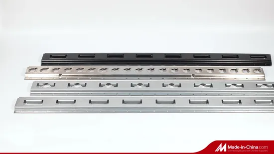 Internal Cargo Track Round Hole Truck Trailer Parts Height 12.5mm Stainless Inox 304 Matte (Powder Coated, Aluminum, Stainless Steel, Galvanized, Raw Stee) 