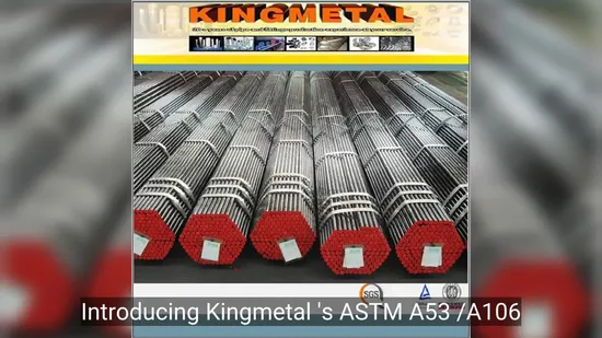 ASTM A53 /A106 /API 5L Seamless Carbon Steel Line Pipes 