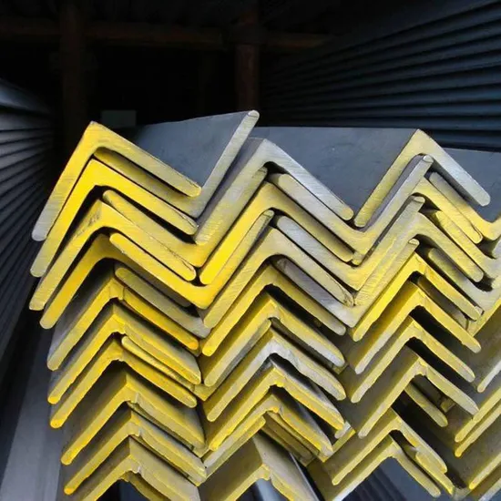 Hot Rolled Angle Steel Ss400 S355jr 100X100X10 Steel Angle 