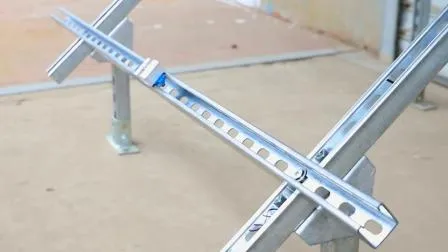 Ground Screw Solar Mount Bracket Photovoltaic Solar Mounting Structure System 